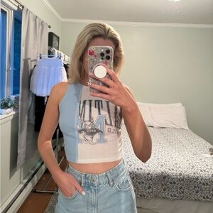 Cropped Hollister Tank